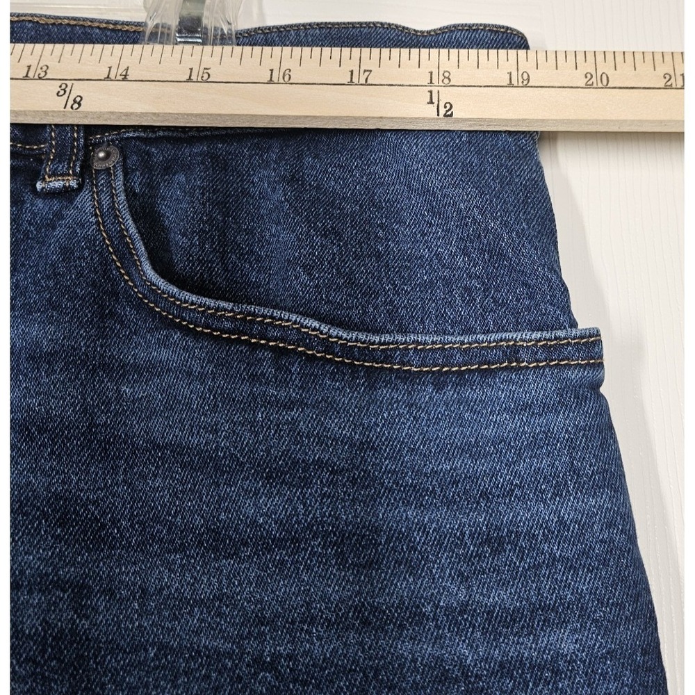 Diesel 2006 D-Fining Tapered Button Fly Blue Jeans Men's 38 (38x27.5) Whiskering - Picture 9 of 14